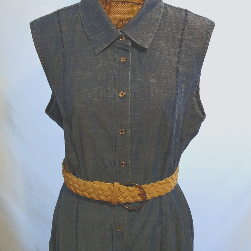 BEAUTIFUL UNBELTED TOMMY HILFIGER DRESS SIZE 14 - Picture 2 of 7